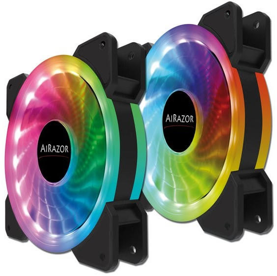 LC Power LC-CF-PRO-RGB-COMBO 120mm 2-Pack