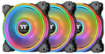 Thermaltake Riing Quad 14 RGB Radiator Fan TT Premium Edition 3er Pack Schwarz
