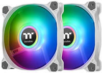Thermaltake Pure Duo 14 Universal Ventilator 14 Cm Wei&szlig; 2 St&uuml;ck(e)