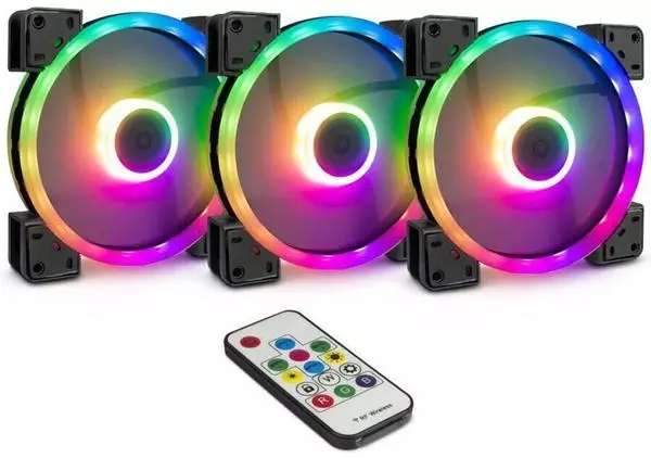 Inter-Tech Argus RGB-Fan Set RS-14