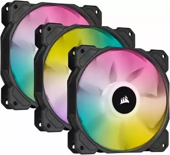 Corsair iCUE SP120 RGB Elite Performance 120mm (Triple Pack) Black