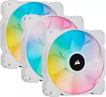 Corsair iCUE SP120 RGB Elite Performance 120mm (Triple Pack) White