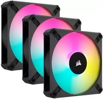 Corsair iCUE AF120 RGB ELITE 120mm PWM schwarz 3-Pack