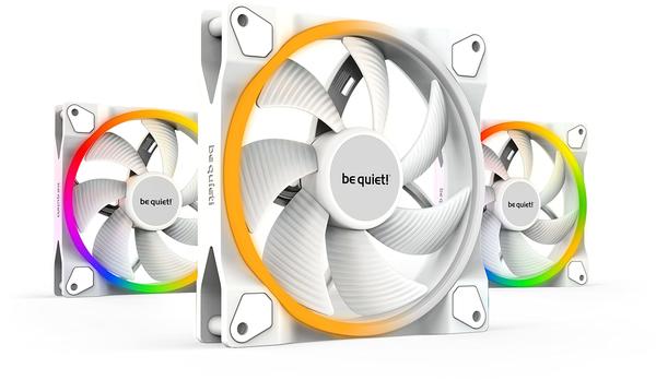 be quiet! Light Wings White PWM 140mm Triple-Pack