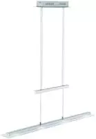 Honsel - Led Pendelleuchte Tenso Silber Dimmbar & H&ouml;henverstellbar, Breite 88cm