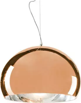 Kartell FL/Y Pendelleuchte kupfer