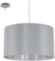 Eglo H&Auml;NGELEUCHTE Grau, Silber 110 cm