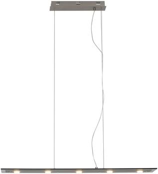 Brilliant Leuchten Pendelleuchte, inkl. LED-Leuchtmittel, 5 flammig, Silber