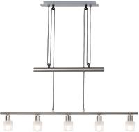 Lampe Lea Led Pendelleuchte 5flg Eisen/chrom 5x Led-d45, E14, 4w...