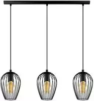 EGLO H&auml;ngeleuchte "NEWTOWN Pendellampe, Stahl, E27, IP20, Vintage, Esszimmerlampe,