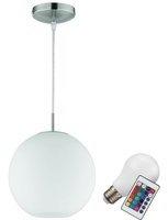 RL LED Farbwechsel Pendel Lampe 7W Dimmbar Schlaf Wohn Zimmer Leuchte [EEK: F]