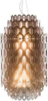 Slamp Chantal LED Suspension Medium orange