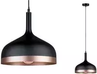 Paulmann 79629, Paulmann Neordic Embla 79629 Pendelleuchte LED E27 20W Schwarz,