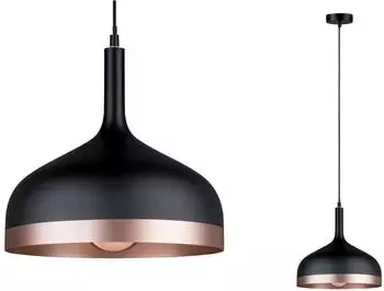 Paulmann Neordic Embla 30cm Kupfer schwarz (796.29)
