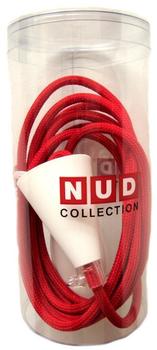 NUD Collection Pendelleuchte Classic, wei? Rococco Red