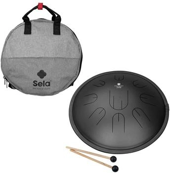 Sela Melody Tongue Drum 14" D Kurd Schwarz (SE 380)