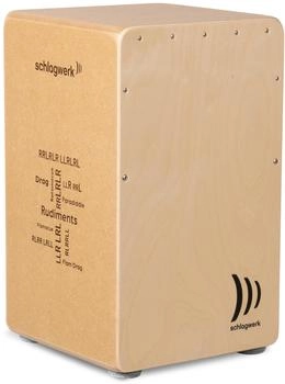 Schlagwerk Cajon Rudiments Nature Large (CP80)