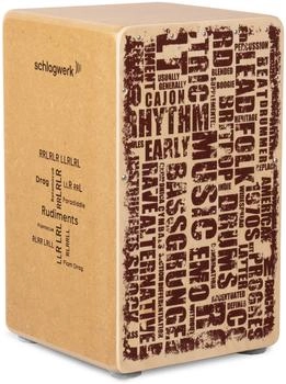 Schlagwerk Cajon Rudiments Styles Medium (CP86)