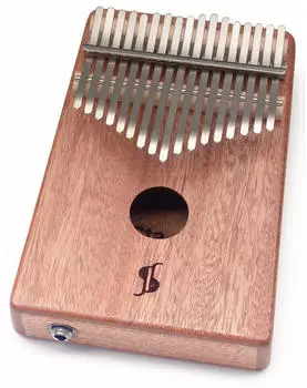Stagg Stagg 17 Schlüssel Pro Series Pickup Kalimba Mahagoni
