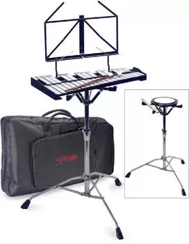 Stagg Stagg Metallophon mit Übung Pad& Ständer