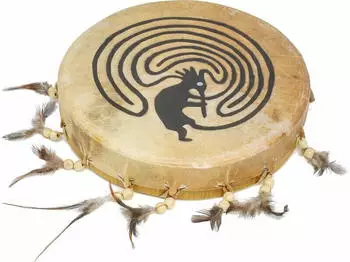 Terré Terre Shaman Drum 30cm Kokopelli