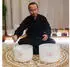 Meinl Sonic Energy 2-teiliges TCM-Kristallklangschalen-Set Yin & Yang