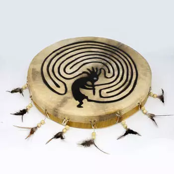 Terré Terre Shaman Drum 45cm Kokopelli