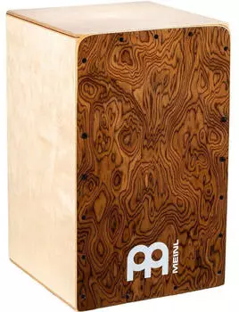 Meinl Cajon Snarecraft-Serie 11 3/4" x 19 3/4" Wurzelholz-Schlagfl&auml;che