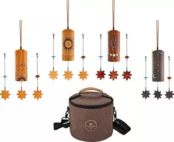 Meinl Sonic Energy 4-teiliges Cosmic Bamboo Chime Set
