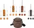 Meinl Sonic Energy 4-teiliges Cosmic Bamboo Chime Set