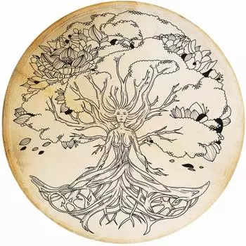 Terré Terre Shaman Drum Lady of Wood 50cm