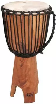 Terré Terré Stand-Djembe natur geölt roß Schnurspannunug m. Aussparung