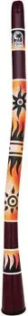 Toca Percussion Curved Didgeridoo DIDG-CTS 50" Tribal Sun