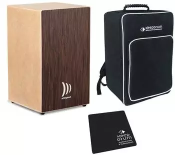Schlagwerk Cajon Bausatz CBA30SW mit Sitzpad und Tasche (cba30sw-cp01-cb02)