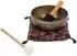 bodhi Tibetische Klangschale mit Blume des Lebens Gravur, Bronze, Ø 23cm