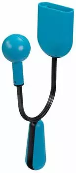 Voggenreiter Hi-Lo Vibra Vibraslap Percussion, Kunststoff, blau/schwarz (1178-6)