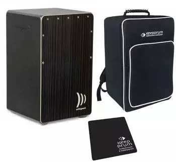 Schlagwerk CP91 Cajon mit Sitzpad und Tasche (cp91-cp01-cb02)