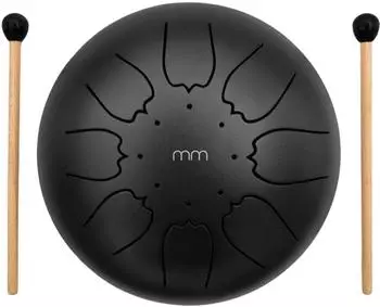 Mikamax Tongue Steel Drum Stahl 8 Zoll mit Trommelst&ouml;cken (mm-05117)