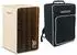 Schlagwerk CP-408 Cajon Dark Oak mit Tasche (CP408-Bag)