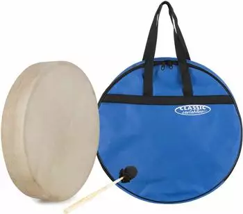 Classic Cantabile SD-16 Schamanentrommel 16" Ziegenfell Set mit Schl&auml;gel und Tasche (00090934)