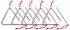 Classic Cantabile Triangel mit Schlägel 10cm, Stahl, 5er-Set (00072337)