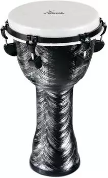 XDRUM Djembe Silver Brush 50cm, PVC, silber (00057517)