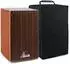 XDRUM Cajon El Bajo Bass Port Cocoa Brown/Ebony mit Gigbag (00057527)