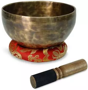 Keepdrum Tibetische Bronze-Klangschale 14cm (tsb14)