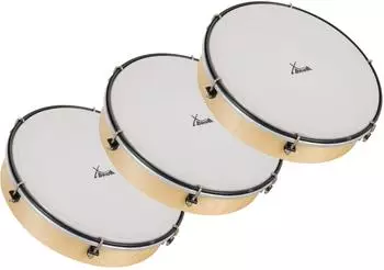 XDRUM HTM-10K Handtrommel 10" Kunststoff-Fell 3er-Set (00088373)