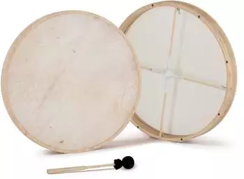 Classic Cantabile Ethnic Frame Drum 24" stimmbar, Esche, Naturfell (00116099)