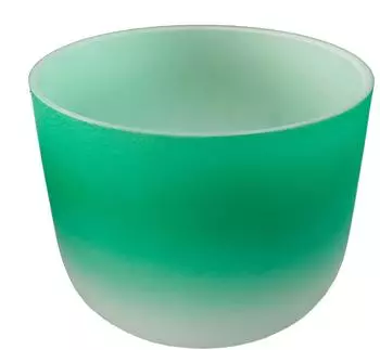 Fame Crystal Singing Bowl 11" Green F4 440 Hz