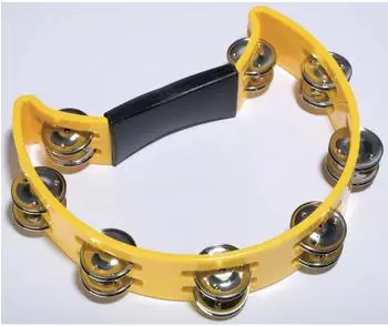 Fame Hand Tambourine Yellow