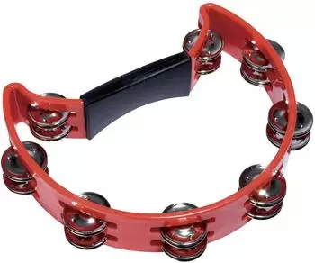 Fame Hand Tambourine Red