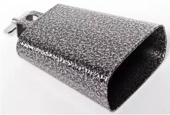 Fame M5 Cowbell 4 1/2" Black/Silver